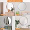 36" Metal Frame Round Wall Mirror for Bathroom Vanity Wall Decor Circle Mirror